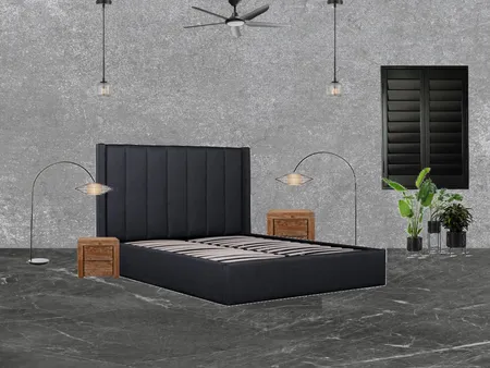 modern industrial bedroom Interior Design Mood Board by marinatucker1@outlook.com on Style Sourcebook