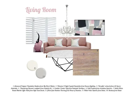 Ground Floor Living Room Interior Design Mood Board by Loppy on Style Sourcebook