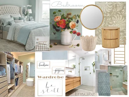 Main Bed, bath, robe Interior Design Mood Board by Marg on Style Sourcebook
