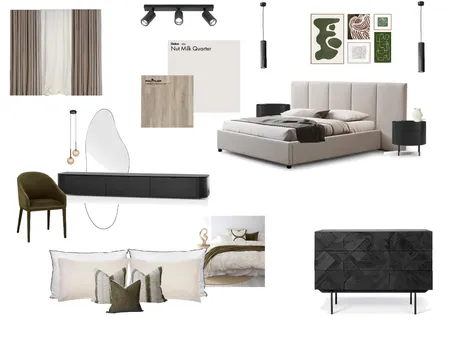 Bedroom Interior Design Mood Board by Manerom_1213