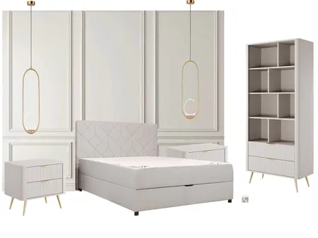 Stefan glamor bedroom Interior Design Mood Board by shabilobre@gmail.com on Style Sourcebook