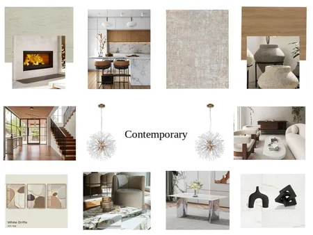 Contemporary Mood Board Final Copy #2 Interior Design Mood Board by Angie on Style Sourcebook