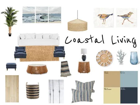 Coastal Room Board Interior Design Mood Board by jeansprague on Style Sourcebook