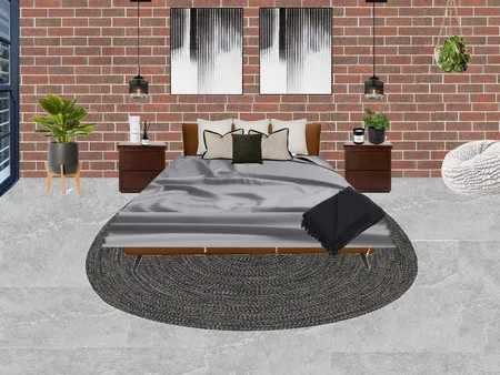 modern industrial bedroom Interior Design Mood Board by Ambers designs on Style Sourcebook