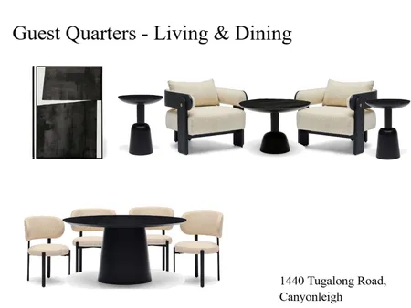 1440 Tugalong Road Canyonleigh - Guest Quarters - Living & Dining Interior Design Mood Board by jane@horgans.com.au on Style Sourcebook