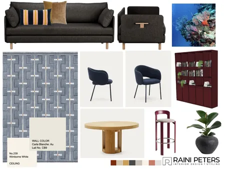 S M Living room 3 Interior Design Mood Board by Raini Peters Interior Design + Styling on Style Sourcebook