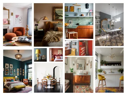 Eclectic Interior Design Mood Board by Ajeless Designs on Style Sourcebook