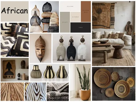 African - FINAL Interior Design Mood Board by AIJames on Style Sourcebook