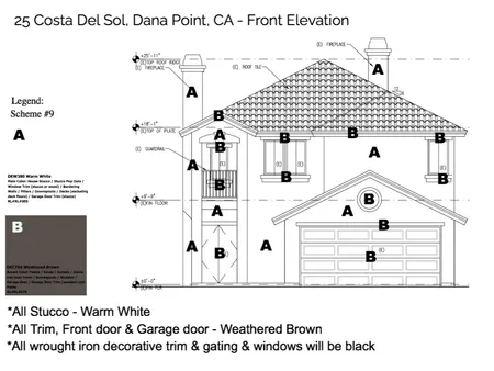 CDS Front Elevation - Scheme #9 Interior Design Mood Board by MicheleDeniseDesigns on Style Sourcebook