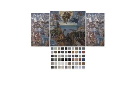 Столовая - ФУРШЕТ для ЛИТФОНДА Interior Design Mood Board by Margarita_020773 on Style Sourcebook