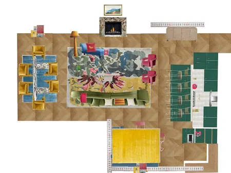 Great Room Space Planning Scale Interior Design Mood Board by dl2407 on Style Sourcebook