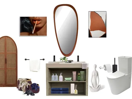 mood board bathroom Interior Design Mood Board by lilygreiss on Style Sourcebook