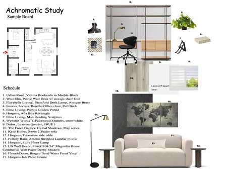 Module 9 - Study Interior Design Mood Board by neelupaul on Style Sourcebook