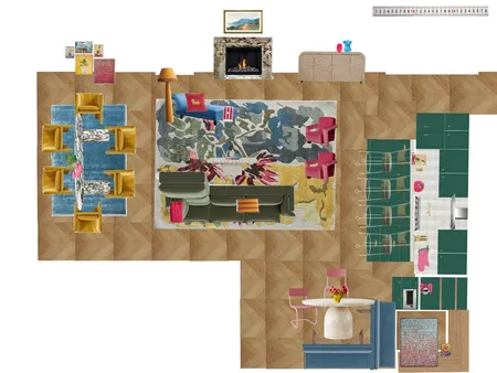 Great Room Space Planning Scale Interior Design Mood Board by dl2407 on Style Sourcebook