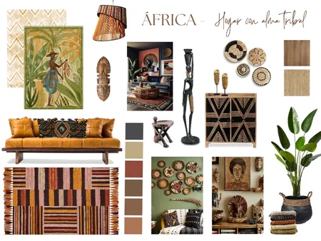 Moodboard African Style Interior Design Mood Board by Josevimart on Style Sourcebook