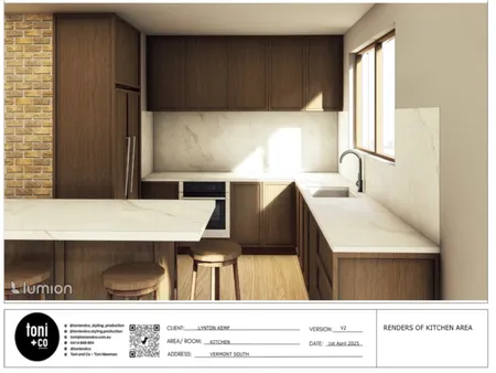 KITCHEN RENDER Interior Design Mood Board by Toni and Co on Style Sourcebook