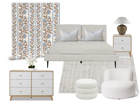 Peony Stripes Interior Design Mood Board by erinmariadesigns on Style Sourcebook