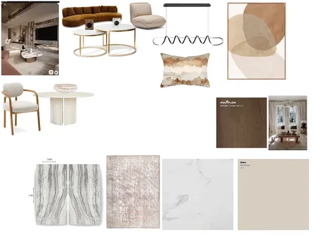 Living and dining room Interior Design Mood Board by Myer on Style Sourcebook