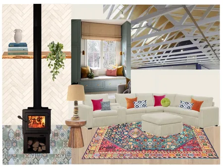 Bright Boho Cottage Living Room Interior Design Mood Board by Brianne.marie.gisele on Style Sourcebook