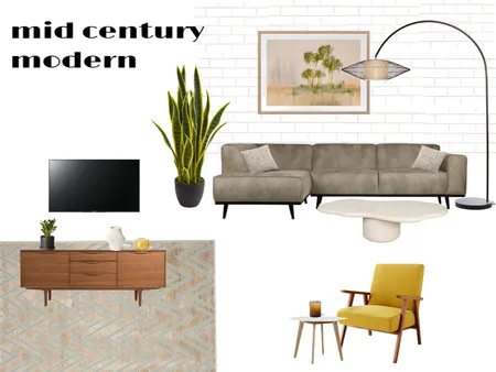 mid century modern Interior Design Mood Board by mahnaz.r963 on Style Sourcebook