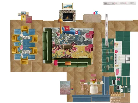 Great Room Space Planning Scale Interior Design Mood Board by dl2407 on Style Sourcebook