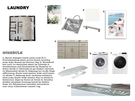 Laundry MB Interior Design Mood Board by Idesignstyle on Style Sourcebook