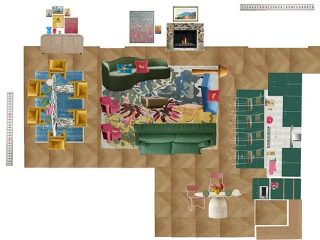 Great Room Space Planning Scale Interior Design Mood Board by dl2407 on Style Sourcebook