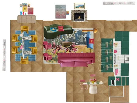 Great Room Space Planning Scale Interior Design Mood Board by dl2407 on Style Sourcebook