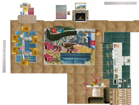 Great Room Space Planning Scale Interior Design Mood Board by dl2407 on Style Sourcebook
