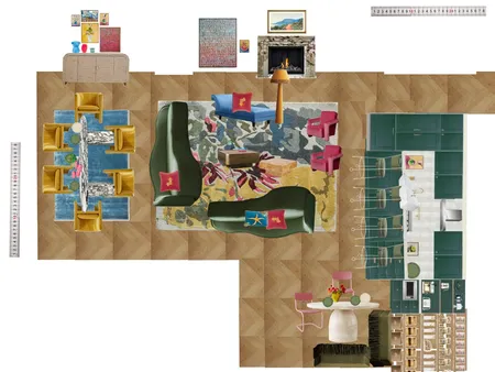Great Room Space Planning Scale Interior Design Mood Board by dl2407 on Style Sourcebook