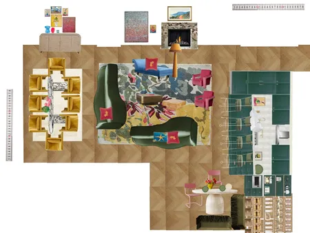 Great Room Space Planning Scale Interior Design Mood Board by dl2407 on Style Sourcebook