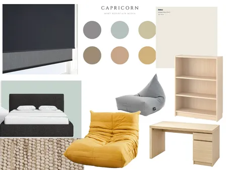 Zac's Room Interior Design Mood Board by Bee80 on Style Sourcebook