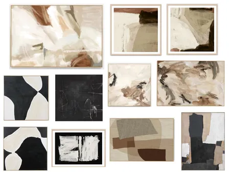 Abbey Warren art options Interior Design Mood Board by tlaws on Style Sourcebook