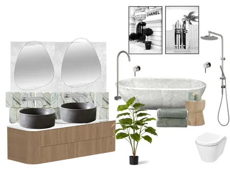 Main Bathroom Interior Design Mood Board by ImogenBride on Style Sourcebook
