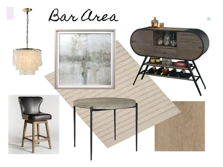 Sherry, Bar Area 1 Interior Design Mood Board by Jessica on Style Sourcebook