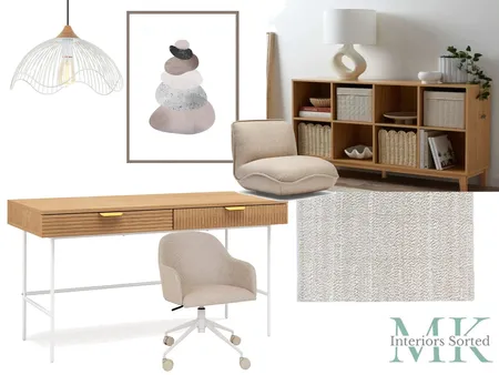 Scandi Study Interior Design Mood Board by MK Interiors Sorted on Style Sourcebook