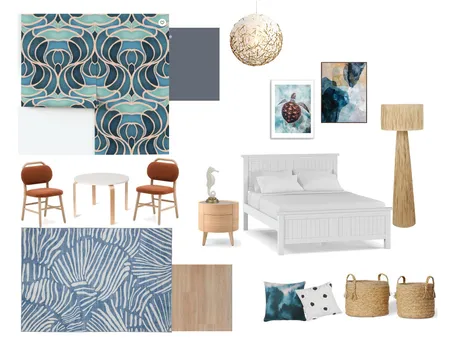 Down by the Ocean Interior Design Mood Board by Magenta Haven Design on Style Sourcebook