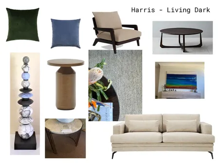 Living Option Dark Interior Design Mood Board by East Lane Home on Style Sourcebook