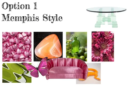 Tetradic Memphis style Interior Design Mood Board by mahlia_lill06 on Style Sourcebook