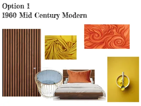 Analogous Mid Century modern Interior Design Mood Board by mahlia_lill06 on Style Sourcebook
