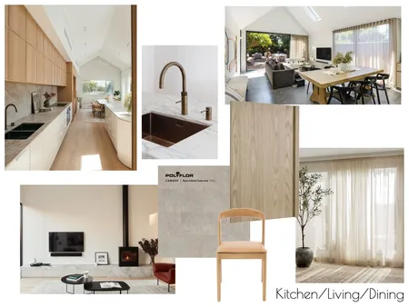 Kitchen/Living/Dining Mood Board Interior Design Mood Board by jennifer.lamont23@gmail.com on Style Sourcebook
