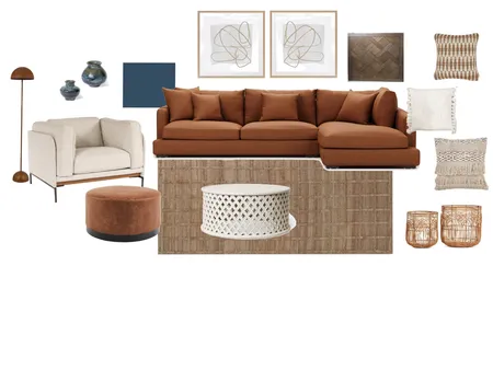 Loungeroom Interior Design Mood Board by Sarah Jennifer on Style Sourcebook