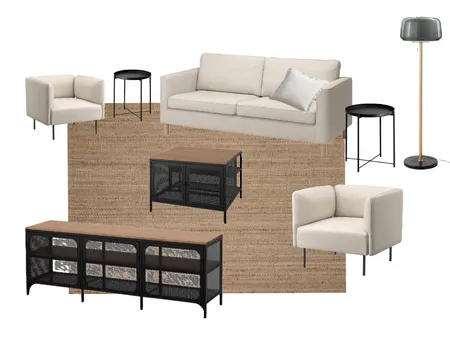 Lower Level Living Area Option 2 Interior Design Mood Board by Kylie W on Style Sourcebook