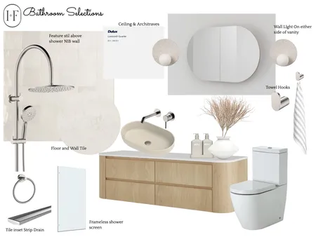 Rourke - Ensuite Bathroom Interior Design Mood Board by Ivy + Finch Design on Style Sourcebook