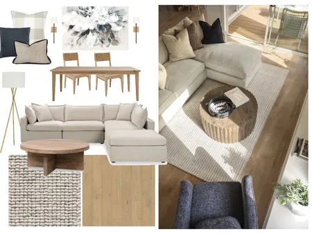 Tathra 30 - Dining + Living Interior Design Mood Board by friendhayley4 on Style Sourcebook