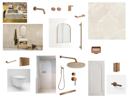 Powder Room Interior Design Mood Board by Savannah Interior Design on Style Sourcebook