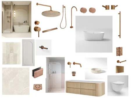 Main Bathroom Interior Design Mood Board by Savannah Interior Design on Style Sourcebook