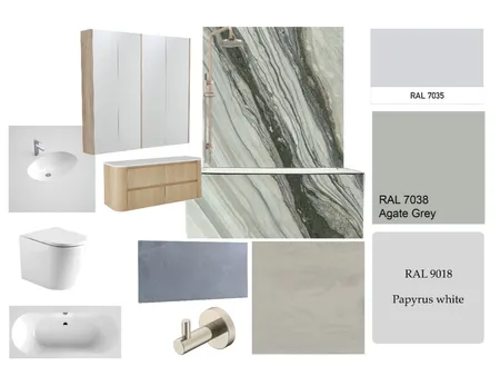 Bathroom Olya Interior Design Mood Board by Olysm on Style Sourcebook