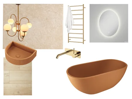 Orange Mediterranian Interior Design Mood Board by Fienza on Style Sourcebook