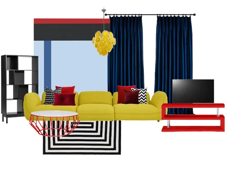 Memphis Interior Design Mood Board by lisahardie on Style Sourcebook